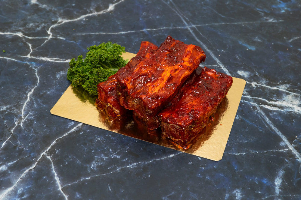 Chinese Barbecue Pork Belly Ribs