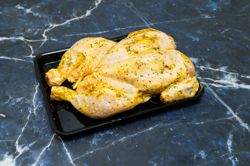 Marinated Spatchcock Chicken